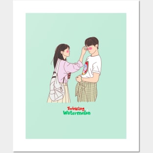 Twinkling Watermelon Kdrama Art Posters and Art